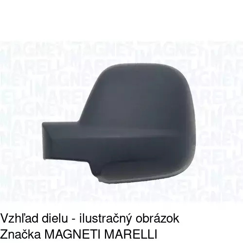Rám vonkajšieho zrkadla 57U154PM /POLCAR/ - obr. 1