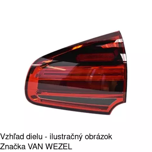 Zadné svetlo POLCAR 58T1881V