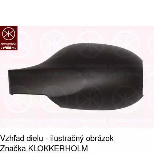 Rám vonkajšieho zrkadla 600155TM /POLCAR/ - obr. 4