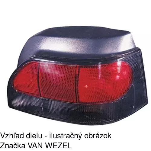 Zadné svetlo 6006881V /POLCAR/ - obr. 3