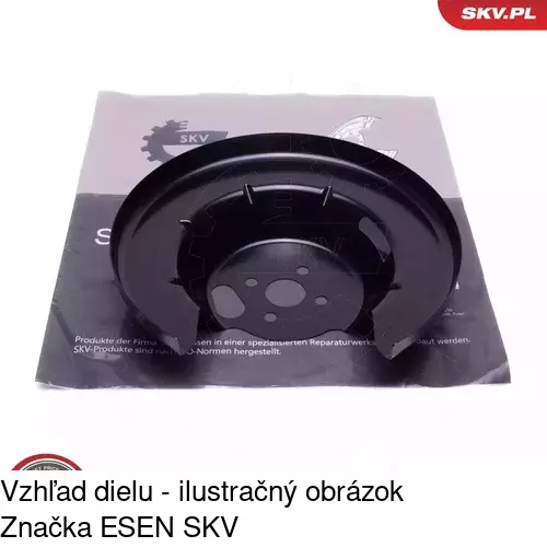Brzdovy štít 6007OT-6 /POLCAR/ - obr. 1