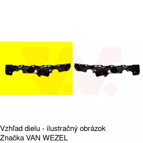 Držiak nárazníka 60120715 /POLCAR/ - obr. 1