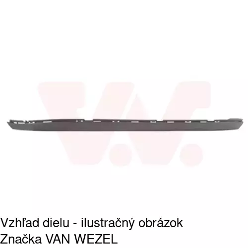 Spojler predného nárazníka 601425 /POLCAR/ - obr. 2