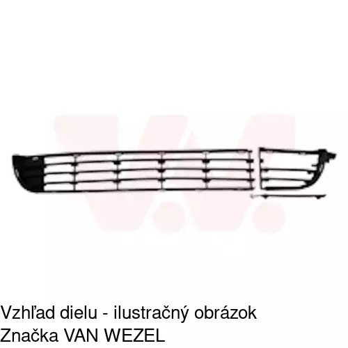 Kryt v nárazníku 601627-3 /POLCAR/ - obr. 1