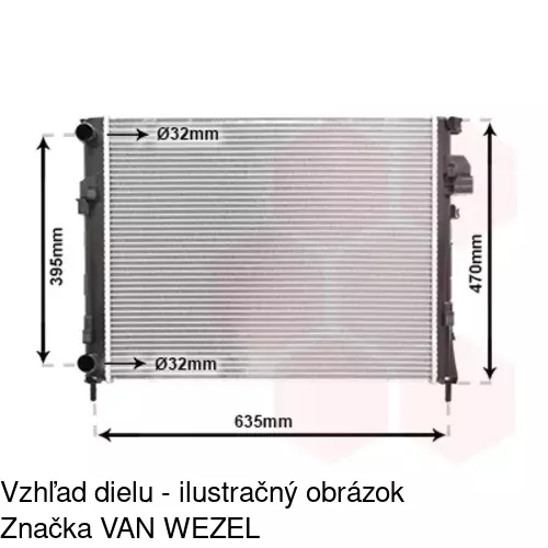 Chladiče vody 602608-1 /POLCAR/ - obr. 4