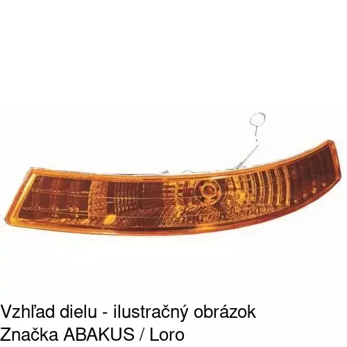 Predná smerovka 6026190E /POLCAR/ - obr. 3