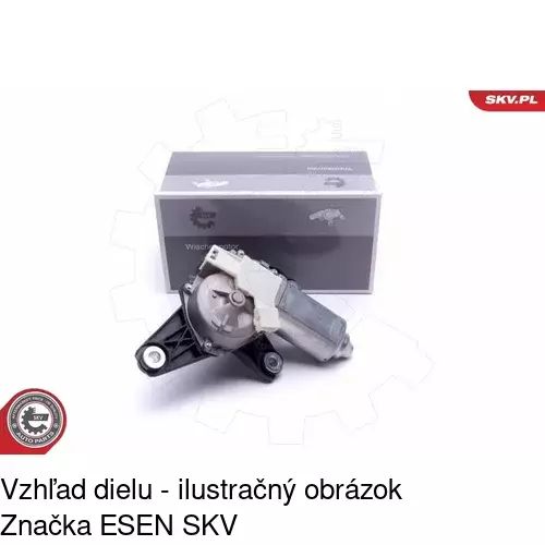 Motorček stieračov 6026SWT1 /POLCAR/ - obr. 3