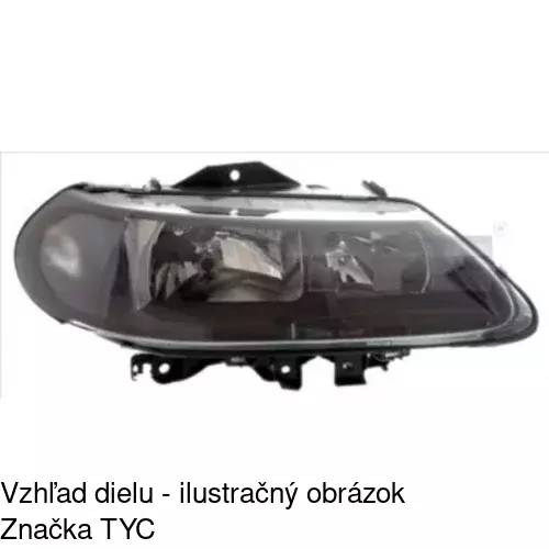 Hlavný reflektor POLCAR 6036090E