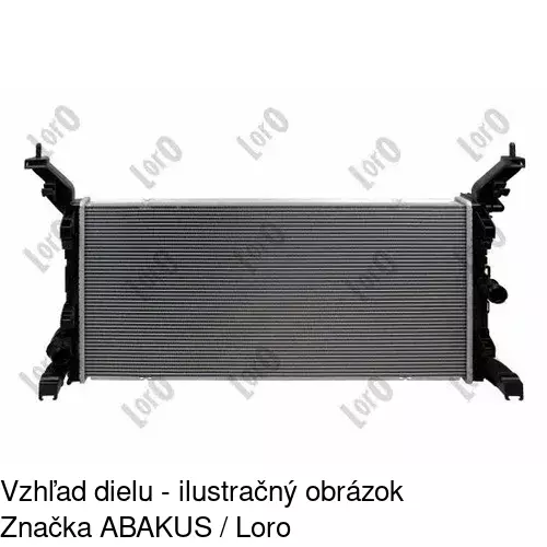 Chladiče vody 603908-2 /POLCAR/ - obr. 1