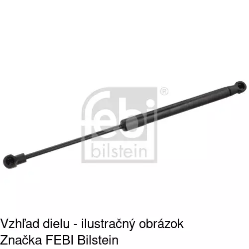 Plynová pružina 6039AW /POLCAR/ - obr. 1
