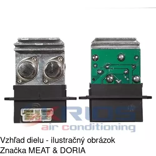 Ovládače klimatizácie 6041KST-2 /POLCAR/ - obr. 1
