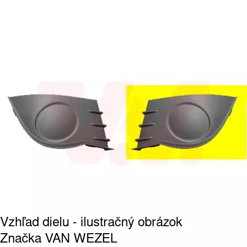 Kryt v nárazníku 605527-3 /POLCAR/ - obr. 2