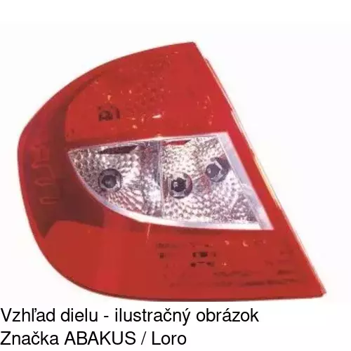 Zadné svetlo 605988-E /POLCAR/ - obr. 2