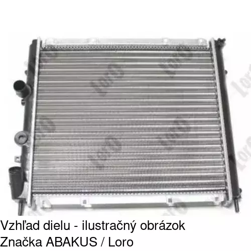 Chladiče vody 6060083X /POLCAR/ - obr. 2