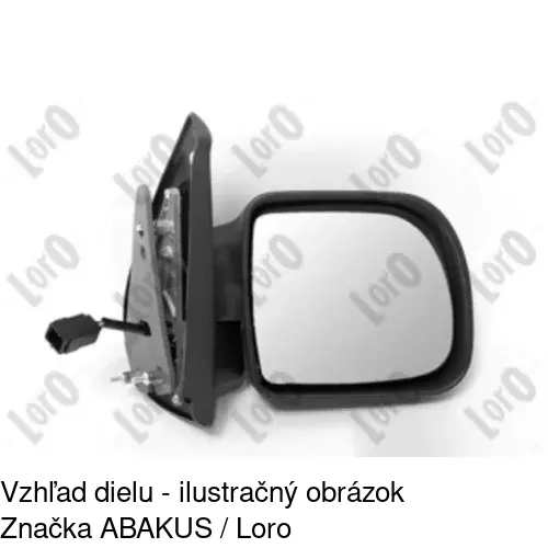 Vonkajšie zrkadlo 6060524E /POLCAR/ - obr. 4