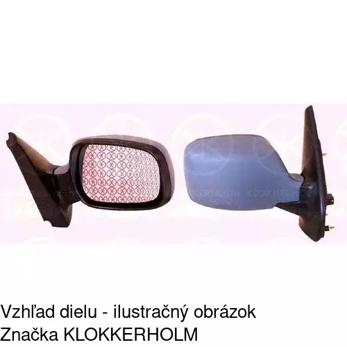 Vonkajšie zrkadlo 6061524M /POLCAR/ - obr. 2