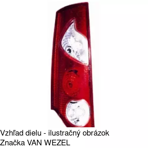Zadné svetlo 6062871E /POLCAR/ - obr. 4