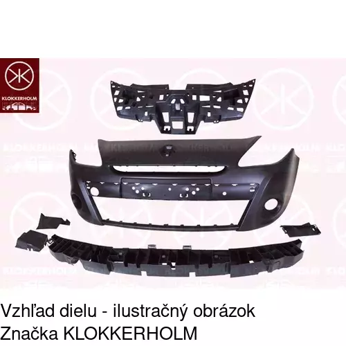 Predný nárazník 606407-J /POLCAR/ - obr. 1