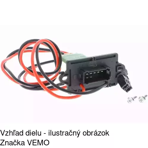 Ovládače klimatizácie 6070KST-1 /POLCAR/ - obr. 1