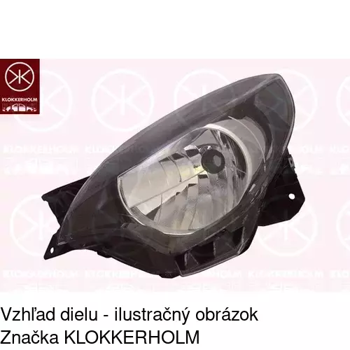 Hlavný reflektor 60A1090E /POLCAR/ - obr. 2