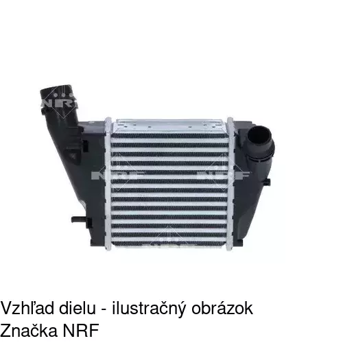 Chladiče vzduchu (Intercoolery) POLCAR 60A1J81X