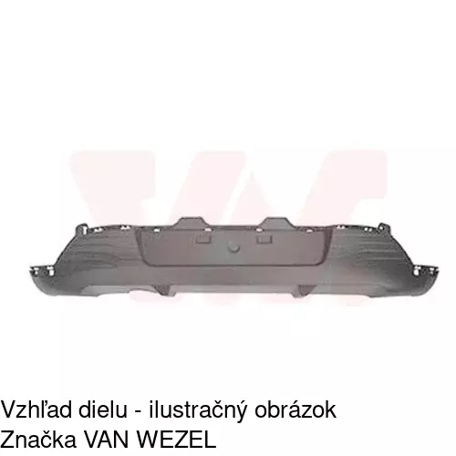 Zadný nárazník 60B196-5 /POLCAR/ - obr. 4