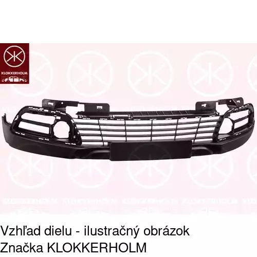 Kryt v nárazníku POLCAR 60L127