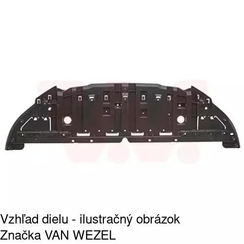 Dolný kryt nárazníka 60L134-7 /POLCAR/ - obr. 1