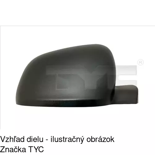 Vonkajšie zrkadlo 60U1511M /POLCAR/ - obr. 2