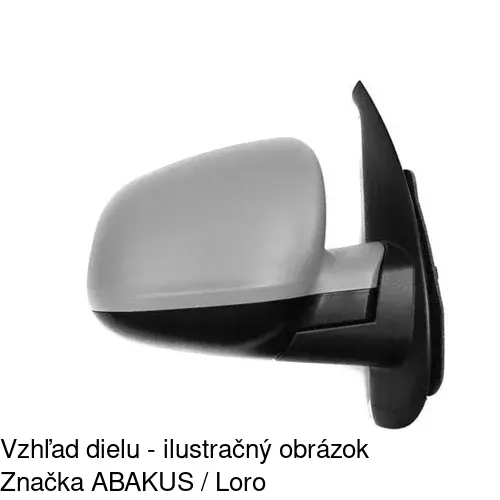 Vonkajšie zrkadlo 60U1521M /POLCAR/ - obr. 3