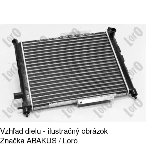 Chladiče vody 632008A1 /POLCAR/ - obr. 2