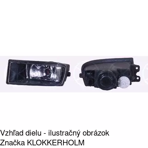 Hmlové svetlo - predné 671430-E /POLCAR/ - obr. 1
