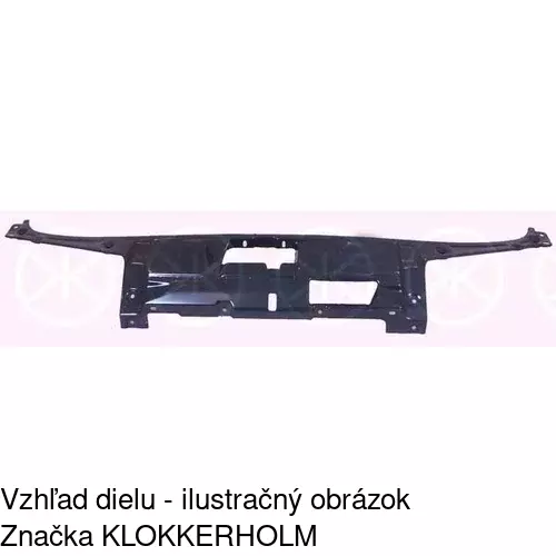 Horný nosník predného čela POLCAR 691304