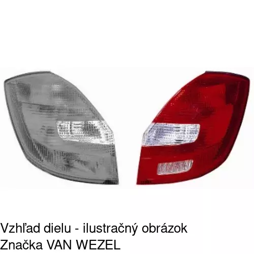 Zadné svetlo 691588-E /POLCAR/ - obr. 4