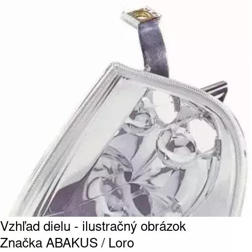 Predná smerovka POLCAR 6920202H