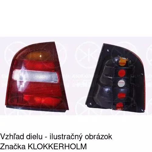 Zadné svetlo POLCAR 692088-E