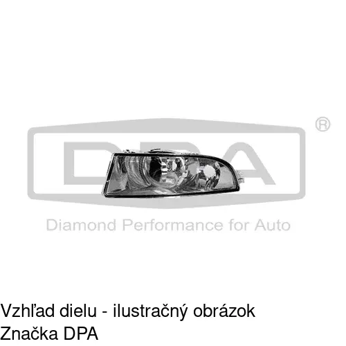 Hmlové svetlo - predné 6923301T /POLCAR/ - obr. 2