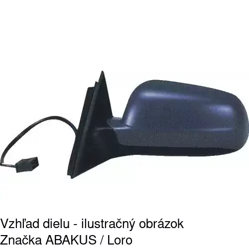 Vonkajšie zrkadlo 6925523M /POLCAR/ - obr. 2