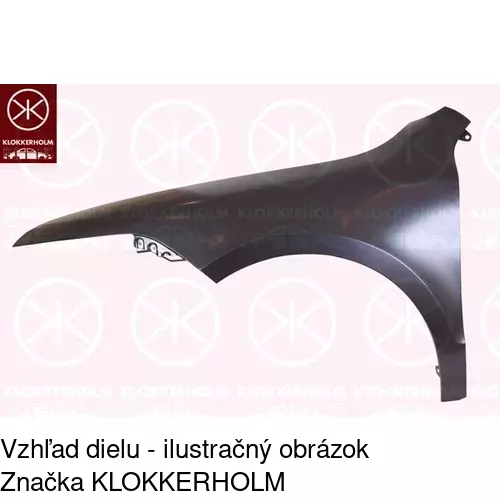 Predný blatník 692601 /POLCAR/