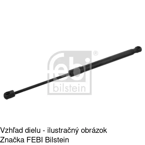 Plynová pružina 6930AB /POLCAR/ - obr. 1