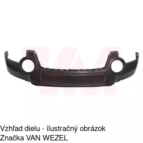Predný nárazník POLCAR 693507