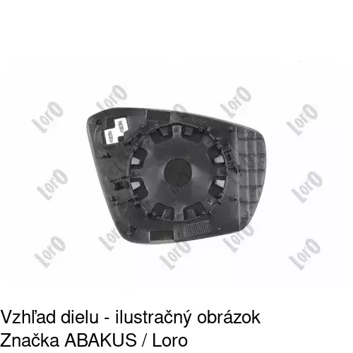 Vonkajšie zrkadlo 69C1516M /POLCAR/ - obr. 5