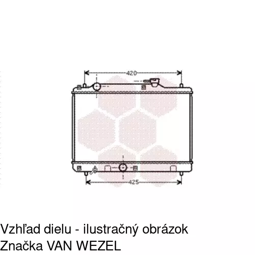Chladiče vody 741208-1 /POLCAR/ - obr. 2