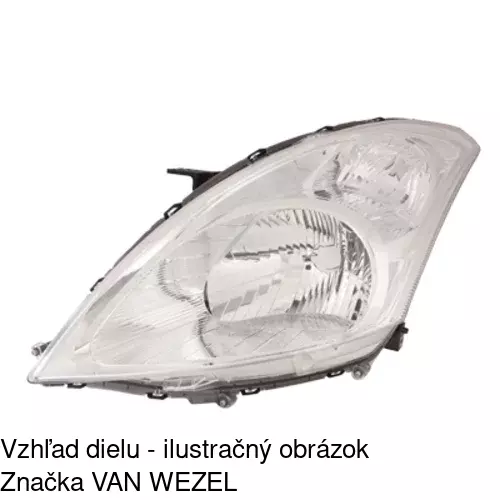 Hlavný reflektor 741509-E /POLCAR/ - obr. 5