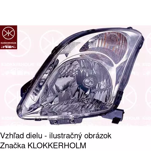 Hlavný reflektor 7423100E /POLCAR/ - obr. 4