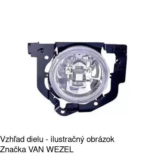 Hmlové svetlo - predné 742430-E /POLCAR/ - obr. 1