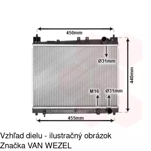 Chladiče vody 810308-3 /POLCAR/ - obr. 4