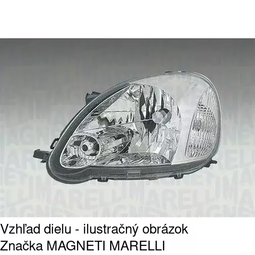Hlavný reflektor 8104102E /POLCAR/ - obr. 2