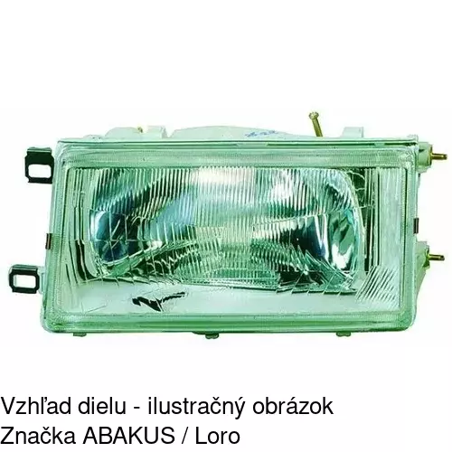 Hlavný reflektor POLCAR 8108101E