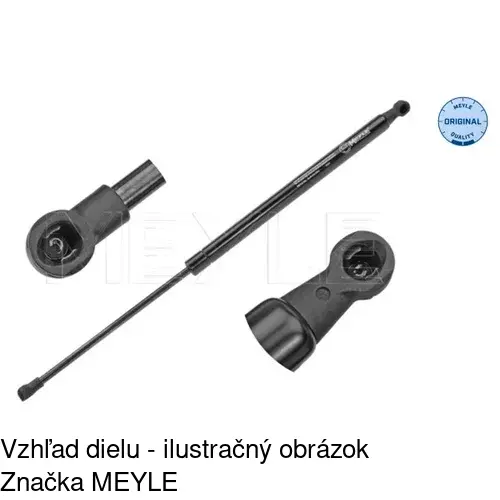 Plynová pružina 8112AB8D /POLCAR/ - obr. 2